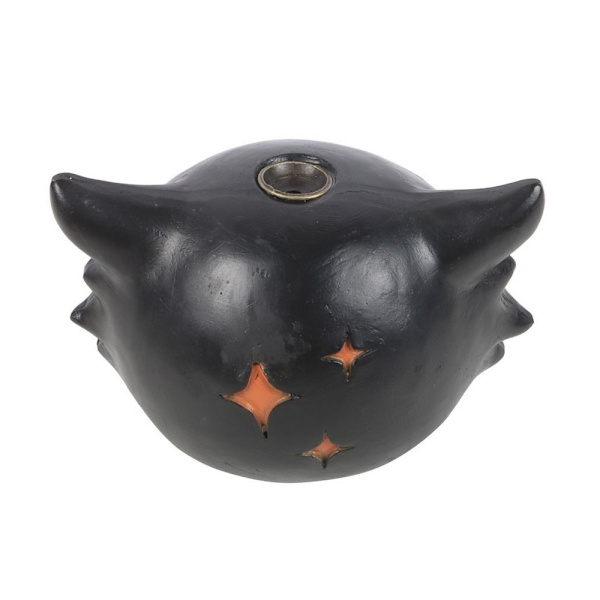 Something Different Feline Frights Katt Backflow Rökelsebrännare Black One Size