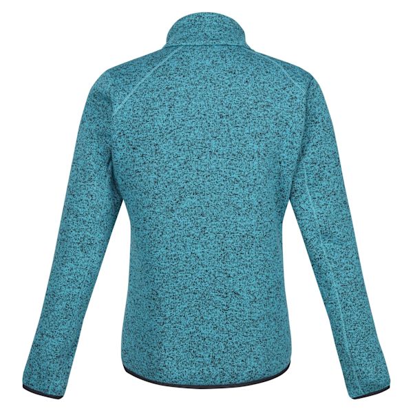 Regatta Dam/Kvinnor Newhill Marl Full Zip Fleecejacka 10 UK Tahoe Blue/Bleached Aqua 10 UK