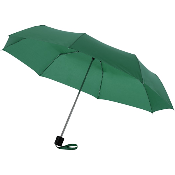 Bullet 21,5 tum Ida 3-sektions paraply (2-pack) 24 x 97 cm Grön Green 24 x 97 cm