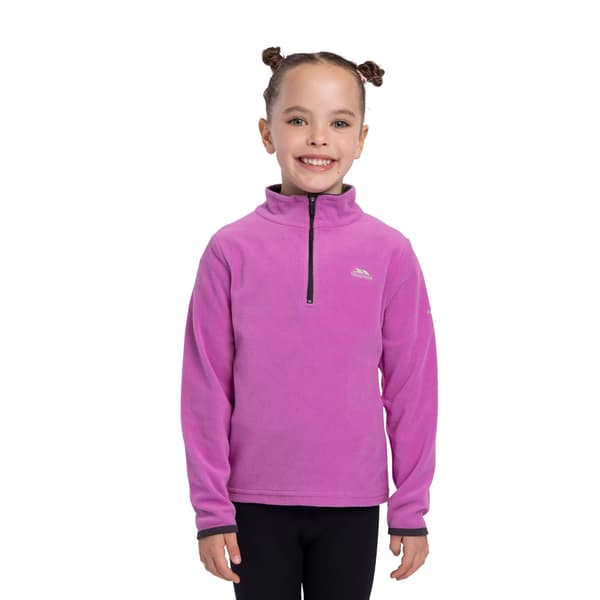 Trespass Barn/Flickor Sybil Microfleece 5/6 År Djuprosa Deep Pink 5/6 Years