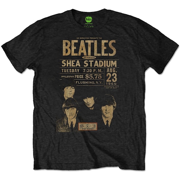 The Beatles Unisex Adult Shea ´66 Eco Friendly T-Shirt M Svart Black M