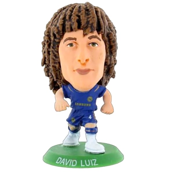 Chelsea FC David Luiz hemmadräkt 2018 till 2019 Soccerstarz One Siz Blues One Size