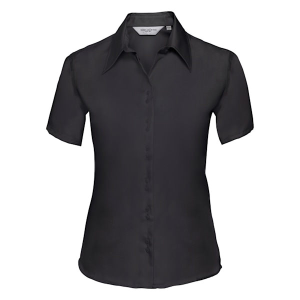 Russell Collection Dam/Kvinnor Kortärmad Ultimate Non-Iron Black XL