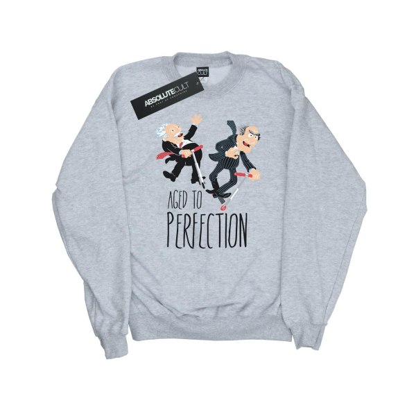 Disney Womens/Ladies The Muppets Aged to Perfection Sweatshirt Heather Grey M