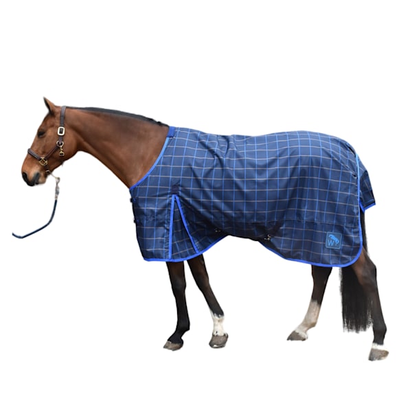 Whitaker Jacob Standard-Neck Lättvikts Hästtäcke 6´ 9 Navy/Blue 6´ 9