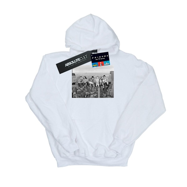 Friends Mens Construction Photo Hoodie L Vit White L