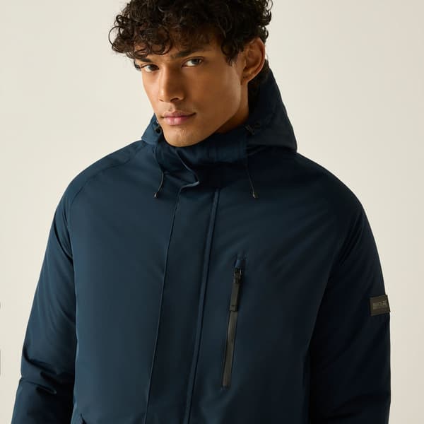 Regatta Herr Slyvan Isolerad Vattentät Jacka 3XL Marinblå/Grå M Navy/Grey Mirage 3XL