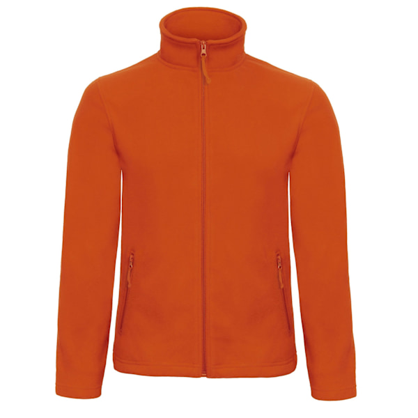 B&C Herr ID.501 Fleece Jacka XS Pumpa Orange Pumpkin Orange XS