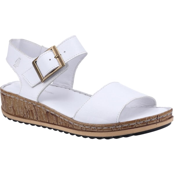 Hush Puppies Dam/Dam Ellie Lädersandaler 5 UK Vit White 5 UK