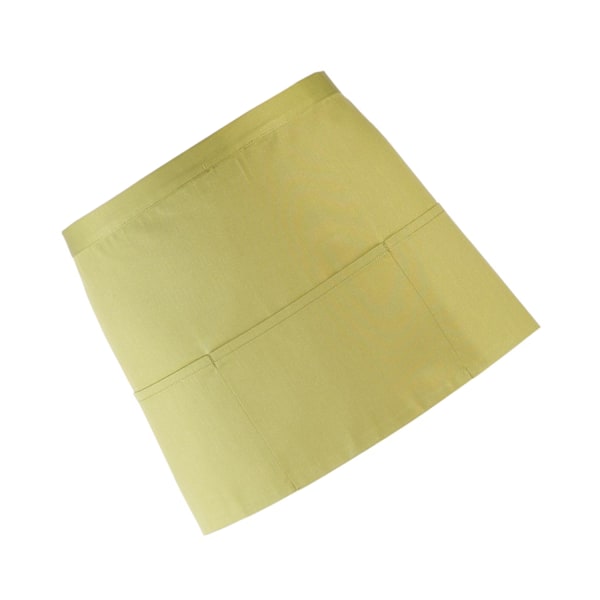 Premier Dam/Kvinnors Färger 3 Fickor Förkläde / Arbetskläder (Paket med 2) Lime One Size