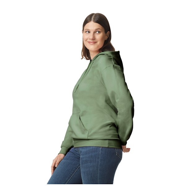 Gildan Unisex Softstyle Midweight Hoodie 4XL Militärgrön Military Green 4XL