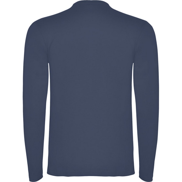 Roly Herr Extreme Långärmad T-shirt L Blå Denim Blue Denim L