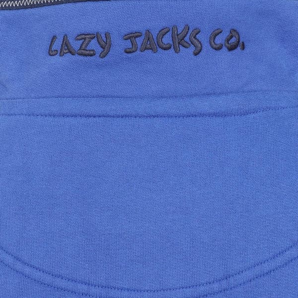 Lazy Jacks Herr Quarter Zip Sweatshirt S Royalblå Royal Blue S
