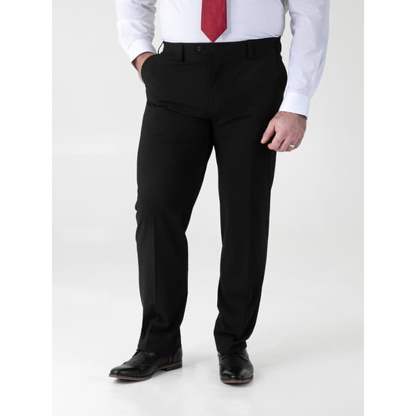 Duke Herr D555 Ted 4-vägsstretch klassiska byxor 40S Svart Black 40S