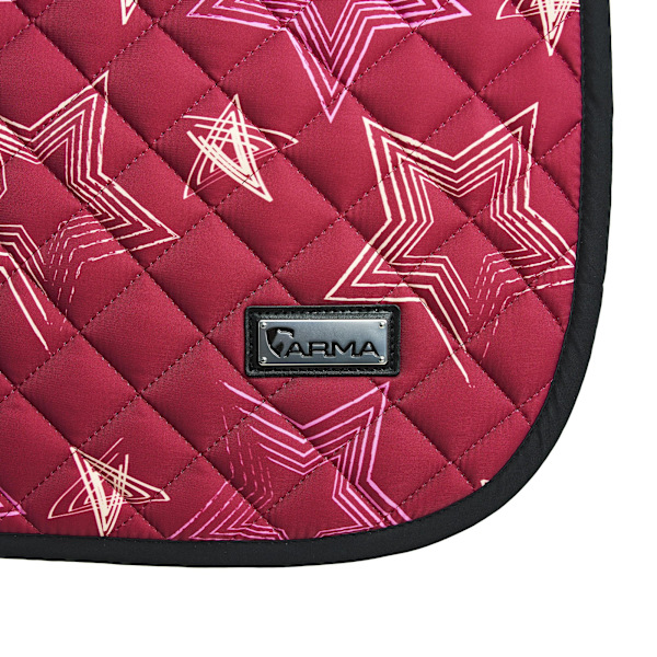 ARMA Hyde Park Star Hästsadelpad 15in - 16.5in Röd Red 15in - 16.5in