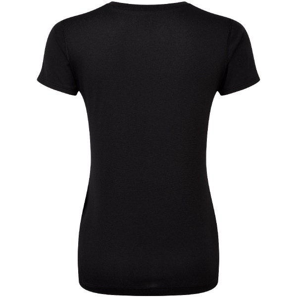 Ronhill Core T-shirt dam/dam 16 UK Svart Black 16 UK