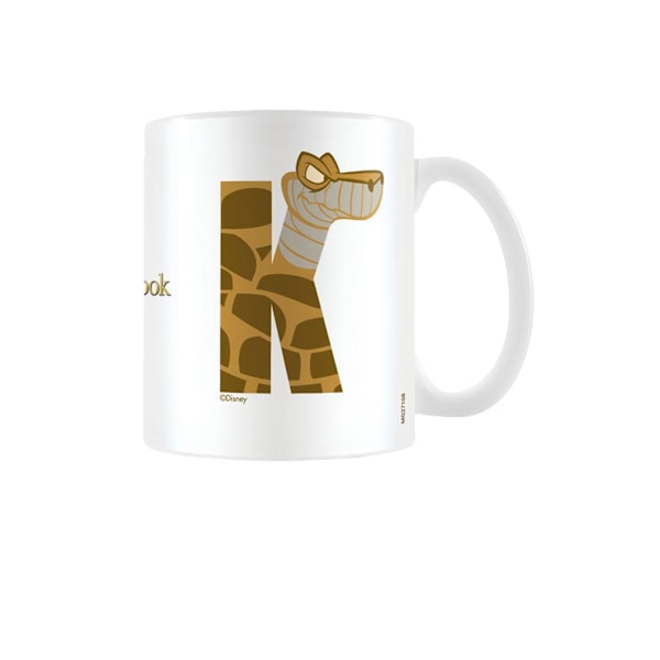 Jungle Book K Bokstavsmugg En Storlek Brun/Vit Brown/White One Size
