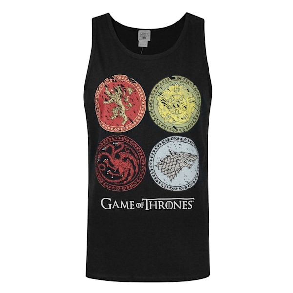 Game of Thrones Herr Crests Väst S Svart Black S
