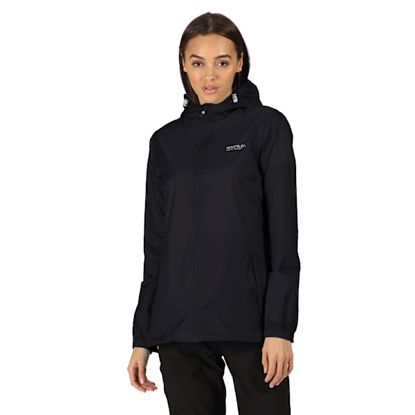 Regatta Dam/Kvinna Pack It III Vattentät Jacka 26 UK Svart Black 26 UK