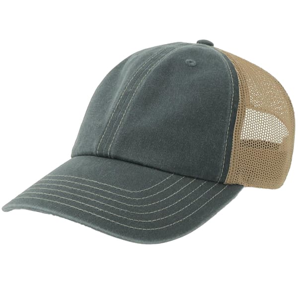 Atlantis Unisex Vuxen Acteon 6 Panel Trucker Keps En Storlek Marinblå/ Navy/Khaki One Size