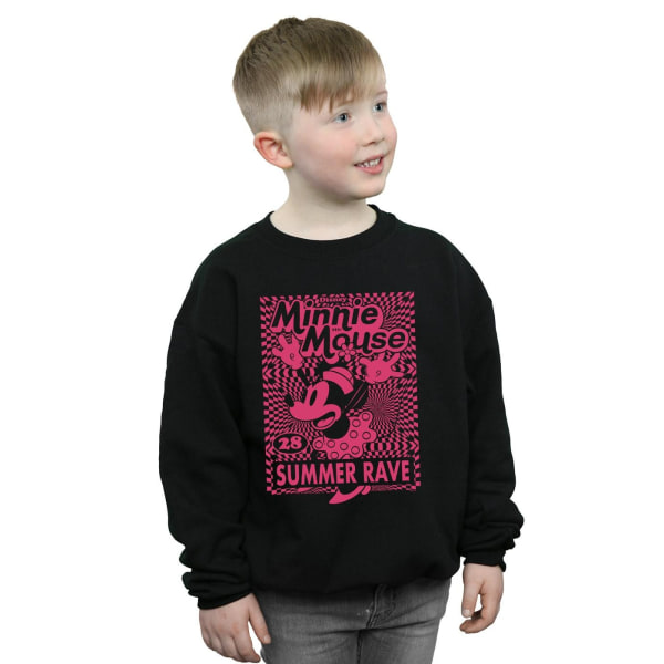 Disney Boys Minnie Mouse Summer Party Sweatshirt 12-13 år Bl Black 12-13 Years