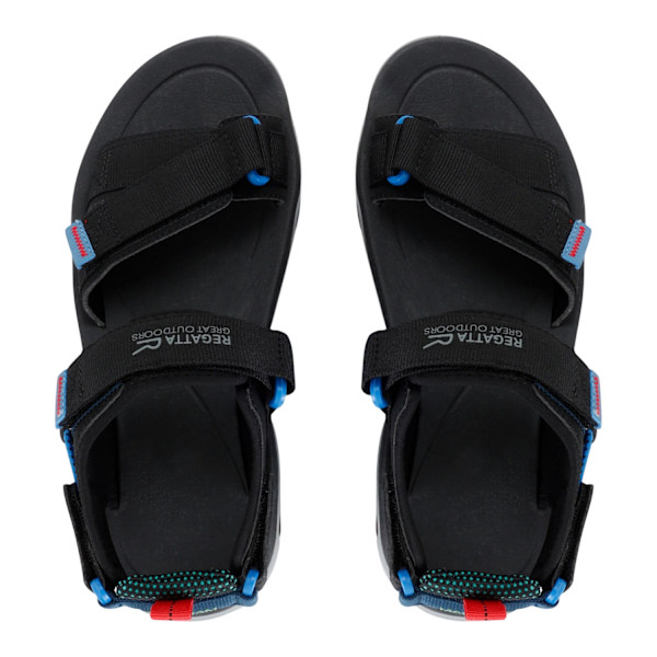Regatta Herr Blaze Sandaler 11 UK Svart/Coronet Blå Black/Coronet Blue 11 UK