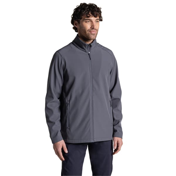 Craghoppers Expert Herr Basecamp ll Soft Shell Jacka S Carbon Carbon Grey S