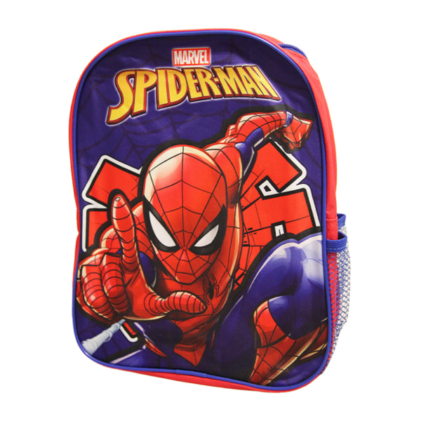 Spider-Man-ryggsäck för barn i storlek one size, röd/blå Red/Blue One Size