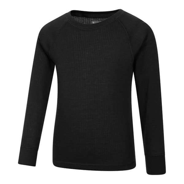 Mountain Warehouse Talus Underställströja för Barn (2-pack) Black 3-4 Years