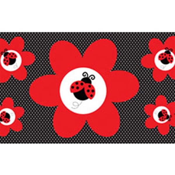 Creative Converting Ladybug Fancy Giant Party Banner One Size R Red/Black One Size