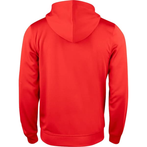 Clique Herr Basic Active Full Zip Hoodie XL Röd Red XL