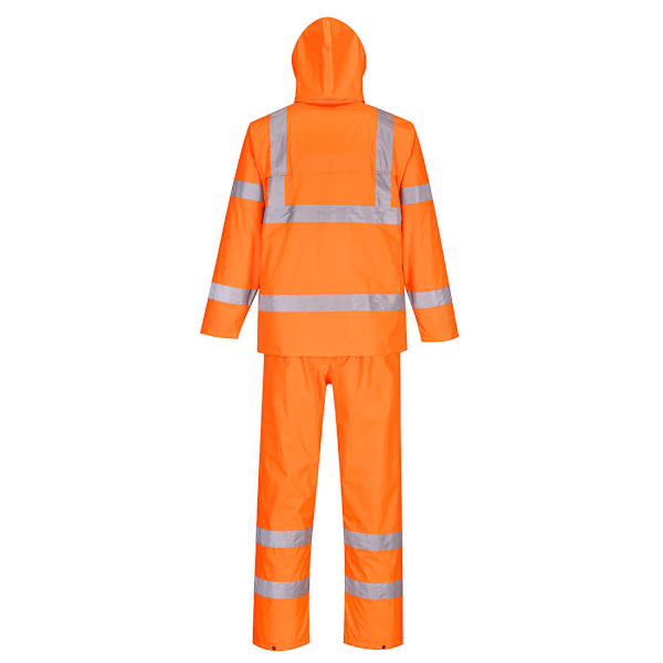 Portwest Hi-Vis Regnkläder Herr L Orange Orange L