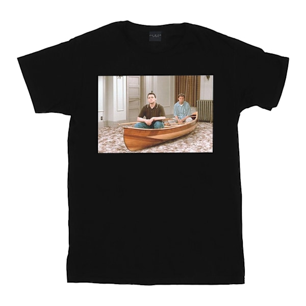 Friends Boys Boat Photo T-Shirt 5-6 år Svart Black 5-6 Years