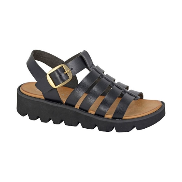 Cipriata Dam/Dam Azia T-Bar Sandaler 6 UK Svart Black 6 UK