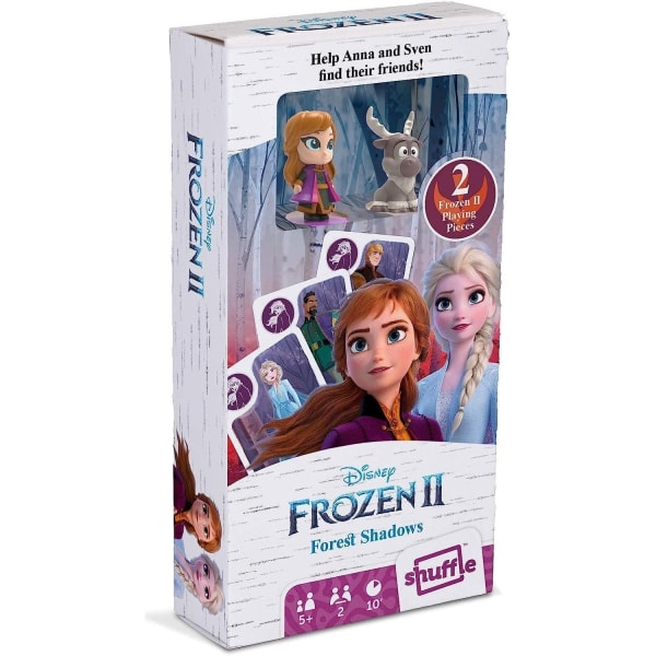 Frozen II-karaktärers kortspel, en storlek, flerfärgat Multicoloured One Size