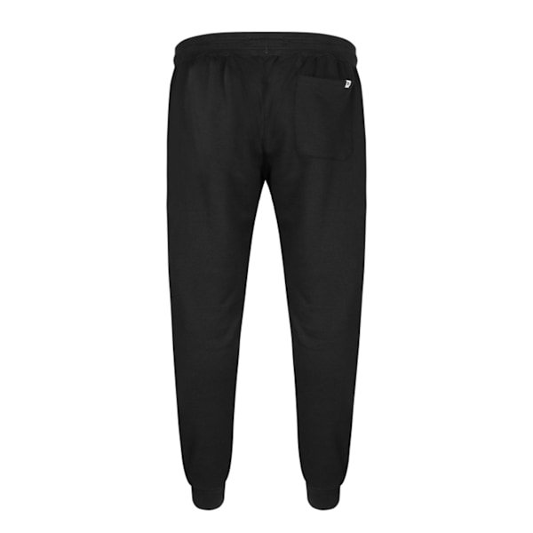 Duke Herr Joggingbyxor D555 Brandon Cuffed Kingsize 4XL Svart Black 4XL