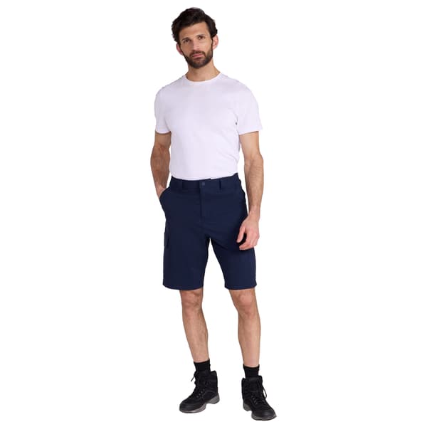 Mountain Warehouse Delta Stretch Cargo Shorts för män 46R Marinblå Navy 46R