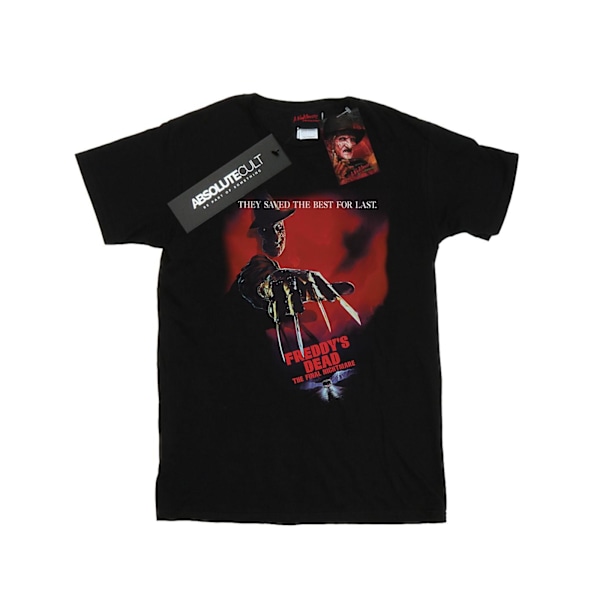 A Nightmare On Elm Street Dam/Kvinnor Freddy´s Dead Bomull Boyfriend T-Shirt Black 3XL