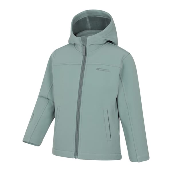 Mountain Warehouse Barn/Barn Vattentålig Soft Shell Jacka Light Khaki 7-8 Years
