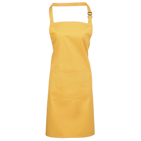 Premier Dam/Kvinnors Färger Bip Förkläde Med Ficka / Arbetskläder Sunflower One Size