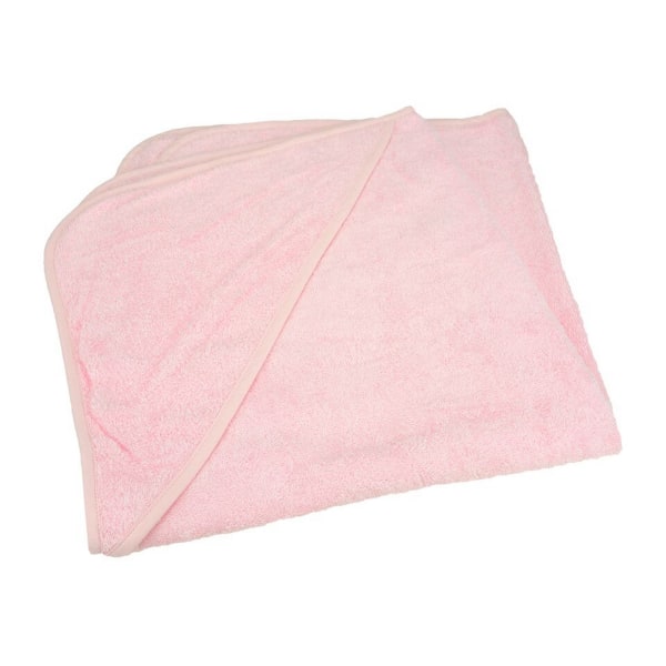 A&R Handdukar Baby/ Toddler Babiezz Medium Hooded Handduk One Size Li Light Pink One Size