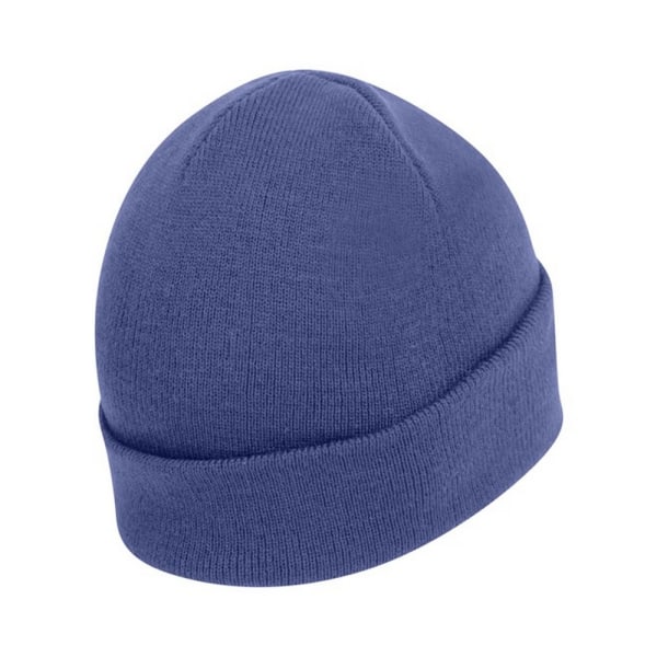 Absolute Apparel Stickad Turn Up Ski Hat One Size Royal Royal One Size