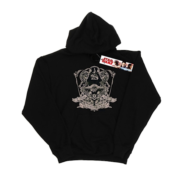 Star Wars Herr Dark Side Lord Vader Hoodie M Svart Black M