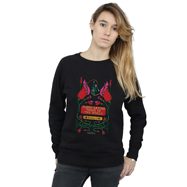 Fantastiska vidunder Kvinnors/Damers köttätande träd Sweatshirt M Black M