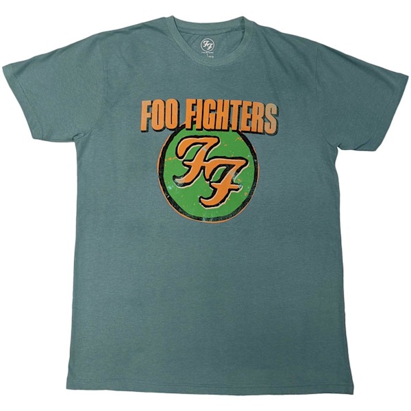 Foo Fighters Unisex Graff Eco Friendly T-Shirt XXL Blå Blue XXL