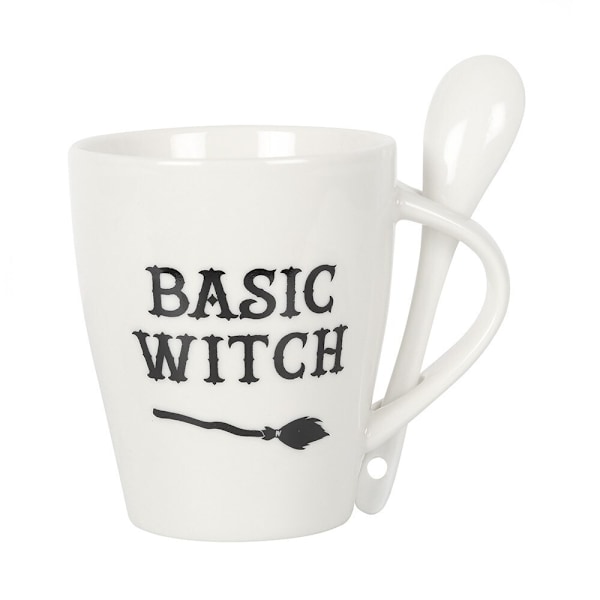 Something Different Basic Witch Keramisk Mugg Set En Storlek Vit White One Size