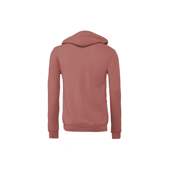 Bella + Canvas Unisex Vuxen Fleece Full Zip Hoodie XS Mauve Mauve XS
