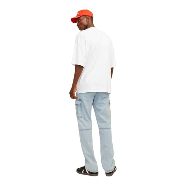 Represent Herr Jeans Avslappnad Passform Cargo Jeans 29S Blå Denim Blue Denim 29S