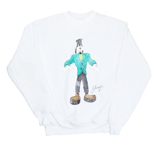 Disney Dam/Kvinnor Frankenstein Goofy Sweatshirt XXL Vit White XXL