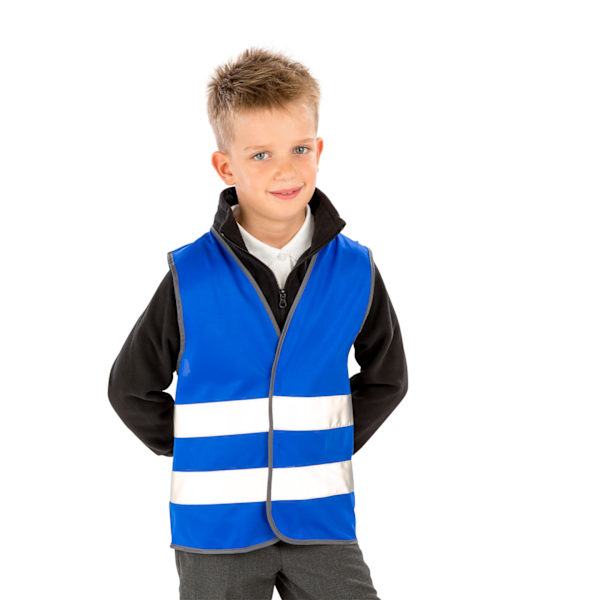SAFE-GUARD by Result Barn/Barn Core Enhanced Hi-Vis Väst 4 Royal Blue 4-6 Years